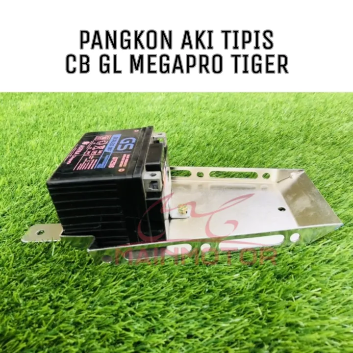 PANGKON TEMPAT AKI TIPIS CB GL MEGAPRO TIGER | Lazada Indonesia