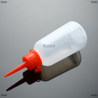 Kada 100ml Plastic CLEAR TIP applicator ขวดพลาสติกบีบขวดพร้อม TIP CAP