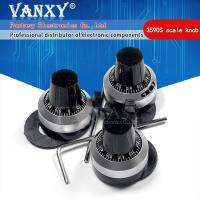 1PCS 3590S 6.35 mm precision scale knob potentiometer knob equipped with multi-turn potentiometer WATTY Electronics