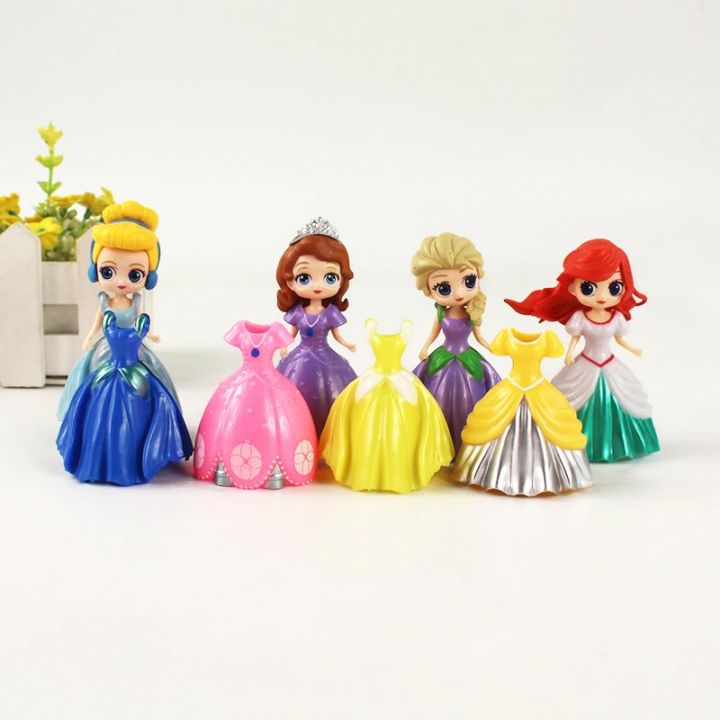 no-5-โมเดลเจ้าหญิง-ดีสนีย์-เปลี่ยนชุดได้-มี-มี-3-แบบให้เลือก-disney-princess-figure-toys