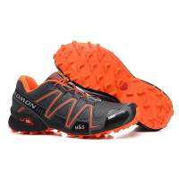 Salomonˉรองเท้ากีฬาผู้ชาย,รองเท้าพื้นรองเท้าทนทานระบายอากาศได้ดีความเร็ว Cross3CS ระบายอากาศได้ดีใช้ในช่วงฤดูร้อน