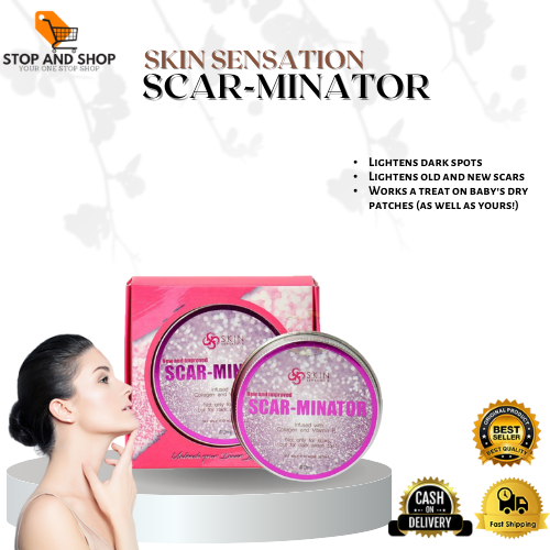 AUTHENTIC SCARMINATOR SCAR REMOVER/ PERFECT REMEDY FOR ALLERGIES
