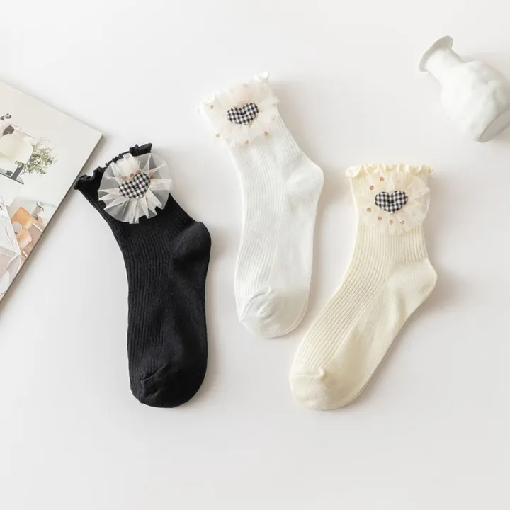 dgjkf-ญี่ปุ่น-วินเทจ-ดอกไม้-สร้างสรรค์-jk-แฟชั่น-ถุงเท้าฮาราจูกุ-ร้านขายชุดชั้นในหลอดกลาง-ผ้าฝ้าย-ถุงเท้าผู้หญิง