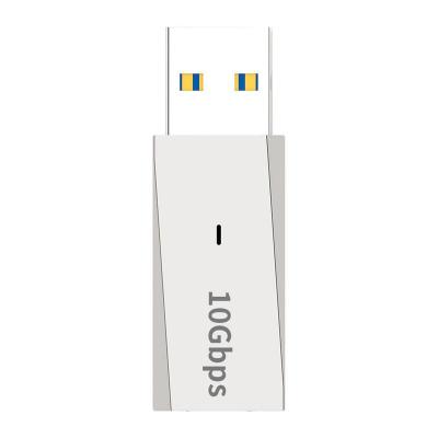 อะแดปเตอร์ USB C เป็น USB รองรับการซิงค์ข้อมูล10Gbps และ PD24w Fast Charging 3.1 USB A To USB C Adapter เหมาะสำหรับแล็ปท็อปพีซีที่ชาร์จ