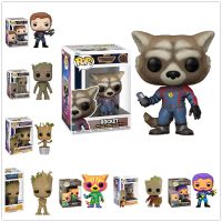 ฟิกเกอร์ Funko Pop Guardians of The Galaxy Vol.3 Rocket Groot Star-lord สําหรับตกแต่งบ้าน