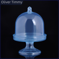 [Oliver Timmy] ถาดพลาสติกโปร่งใสกล่องขนม DIY Wedding Candy BOX Baby Shower Gift BOX