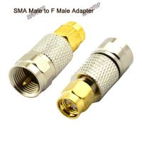 2pcs/lot SMA Male To F Male Straight Connector RF Coaxial Connector Brass Gold Plated High Quality Fast Shipping Electrical Connectors