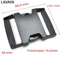 【cw】 1pcs Webbing Size 60mm Plastic Flat Side Release Adjustable Straps