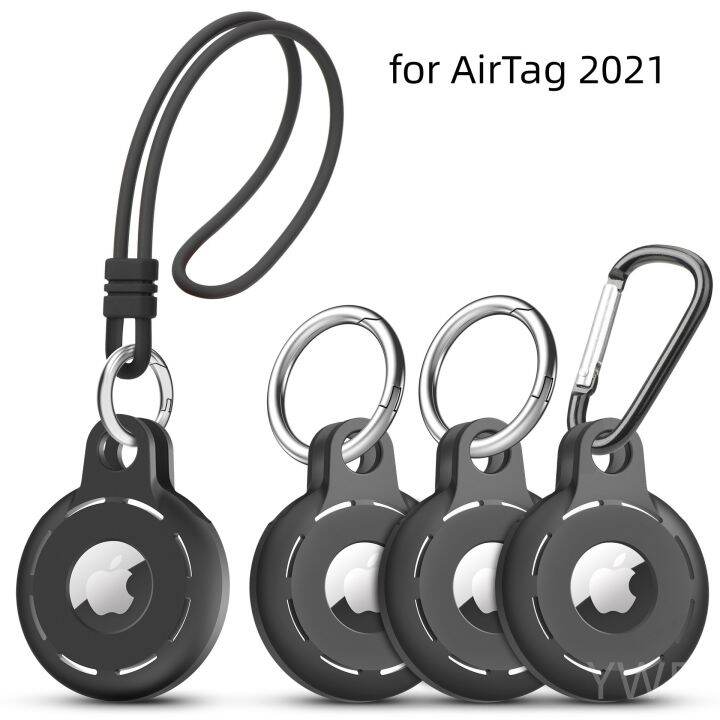 เคสซิลิโคน 4 แพ็คสำหรับผู้ถือ AirTag ซิลิโคนอ่อนนุ่ม Air Tags เคส