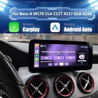 【hot】 Linux Car A W176 CLA C117 X117 X156 Multimedia android auto Unit wireless carplay