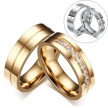 Wedding Set Ring : Elegant Gold & Silver Pieces - Temu