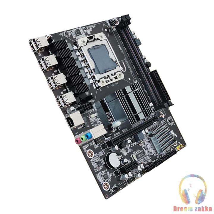 X58 Gaming PC Mainboard DDR3 Memory LGA 1366 Motherboard Kit Support ...