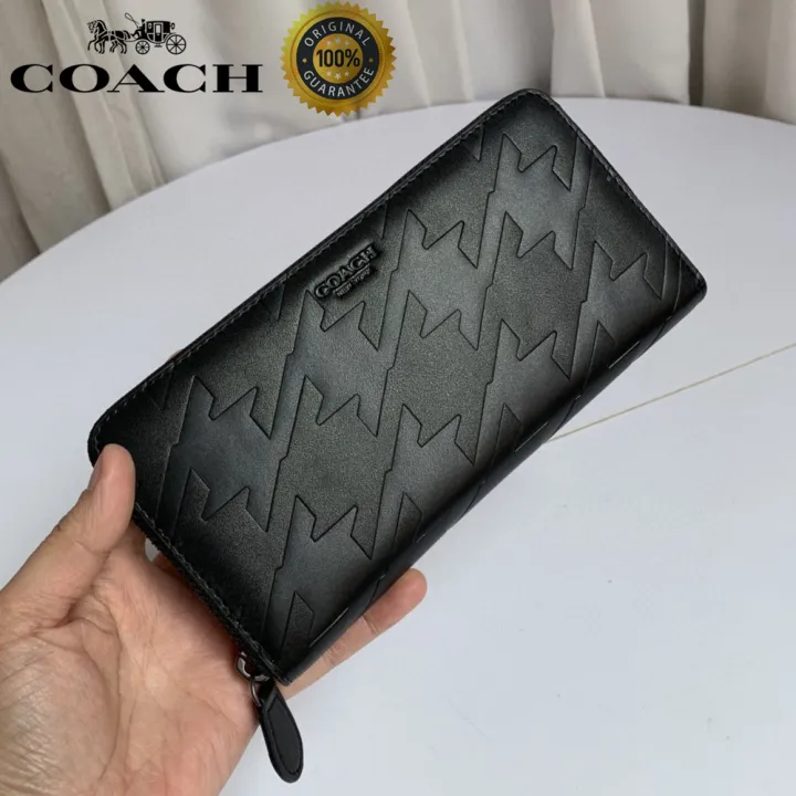 Introducir 104+ imagen coach men’s zipper wallet