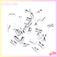 [KUNLIAN] 26pcs ตัวอักษรวินเทจตัวอักษร spacer Charms ลูกปัด DIY สร้อยข้อมือเครื่องประดับทำ