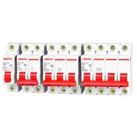 【LZ】 DZ47 1-4 Pole 3A/6A/10A/16A/20A/32A/40A/50A/63A 400V C Type Mini Circuit Breaker MCB 35mm Din Rail Mount Breaking Capacity 6KA