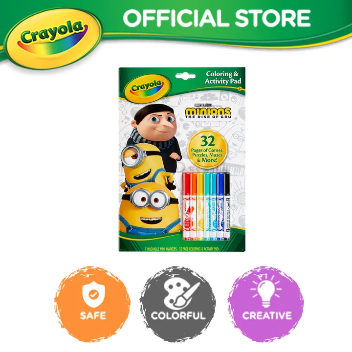 crayola coloring activity pages