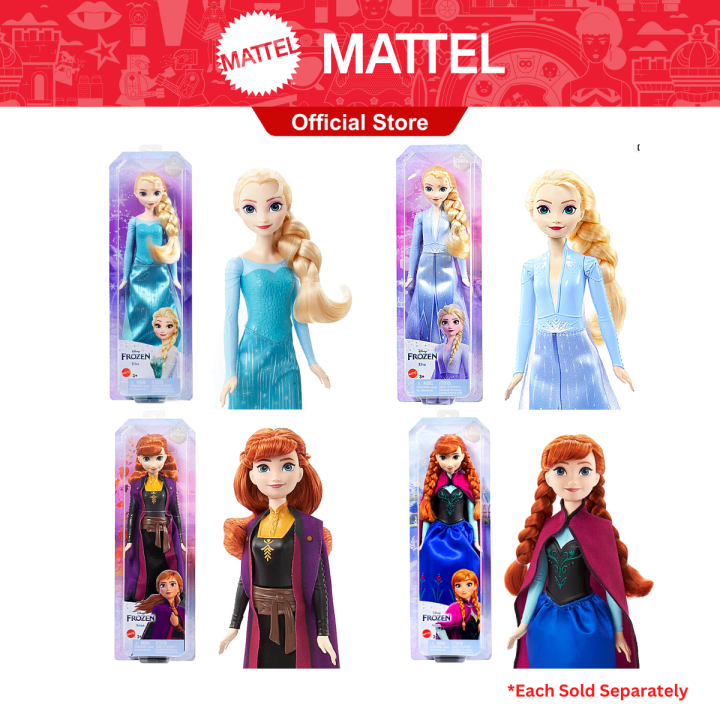 Boneca Rainha Anna Frozen Disney Mattel - HLW49