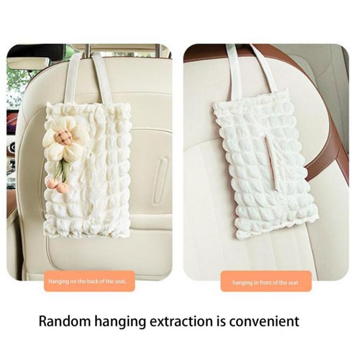 car-napkin-dispenser-puff-grid-rectangular-organizer-holder-with-strap-flower-doll-design-vehicle-facial-paper-storage-bag-outdoor-napkin-holding-bag-fits-most-cars-suvs-trucks-way