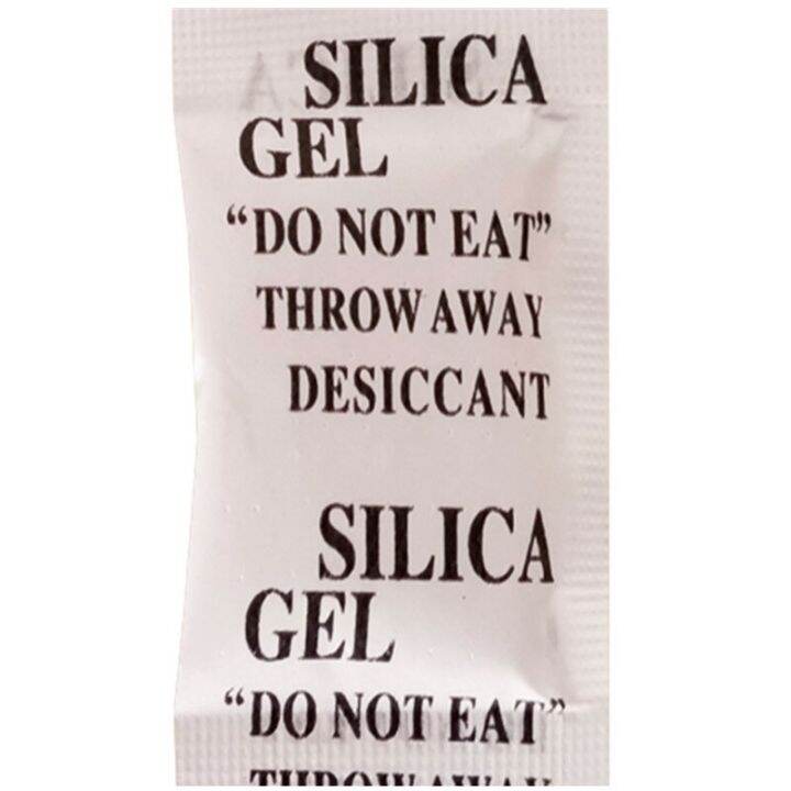 10/25/50 Packs 2g NonToxic Silica Gel Sachet Desiccant Damp Kitchen