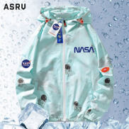 ASRV NASA Phi Hành Gia Không Gian Lụa Băng Quần Áo Chống Nắng Dành Cho Nam