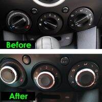 อะไหล่ปุ่ม A/c สำหรับ Mazda 2 Knob M2อุปกรณ์เสริม3ชิ้น/เซ็ตใหม่