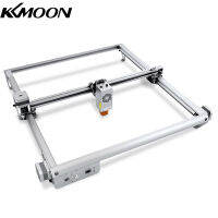 KKmoon เครื่องแกะสลักเลเซอร์ Aufero 2พร้อม LU2-10A 10W พื้นที่แกะสลักมาเธอร์บอร์ด32บิตเทคโนโลยีการขึ้นรูปขนาด390มม. X 390มม. เทคโนโลยี15000มม./นาทีรวดเร็วบางพิเศษสำหรับไม้อัดหนังอะคริลิคสีดำ