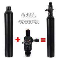 ( PRO+++ ) โปรแน่น.. Paintball ถัง 3000psi 0.38L Air ขวด W/3000/4500psi พร้อม เร็ค Regulator (ของอยู่ไทยพร้อมส่ง) ราคาสุดคุ้ม ปั๊ม น้ำ ปั๊ม หอยโข่ง ปั้ ม น้ํา ปั๊ม น้ำ อัตโนมัติ