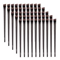 ☂ 5/10/20/50 Pcs Brow Contour Makeup Brushes Eyebrow Eyeliner Brush Professional Super Thin Angled Liner Eye Brush Make Up Tools