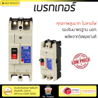 รุ่นใหม่ล่าสุด เบรกเกอร์ เบรกเกอร์ไฟฟ้า เบรกเกอร์ MCCB CT 2P 100A คุณภาพสูงมาก ผลิตจากวัสดุอย่างดี ไม่ลามไฟ รองรับมาตรฐาน มอก. Circuit Breakers จัดส่งฟรีทั่วประเทศ