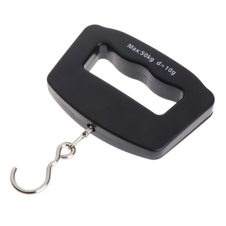 Portable Digital Handheld Scale 50Kg Baggage Fish Hook Hanging