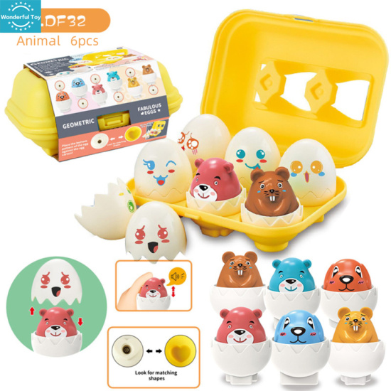 Giao hàng nhanh đồ chơi học giáo dục em bé trứng thông minh đồ chơi sắp - ảnh sản phẩm 5