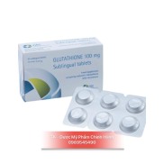 Viên Ngậm Trắng Da Dưới Lưỡi Glutathione 100mg Sublingual Tablets