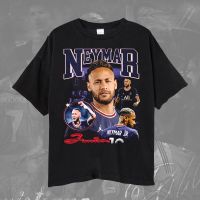 เสื้อยืด พิมพ์ลาย Psg striker NEYMAR JR NEYMAR JR Brazil สําหรับผู้ชาย และผู้หญิง S-5XLS-5XL