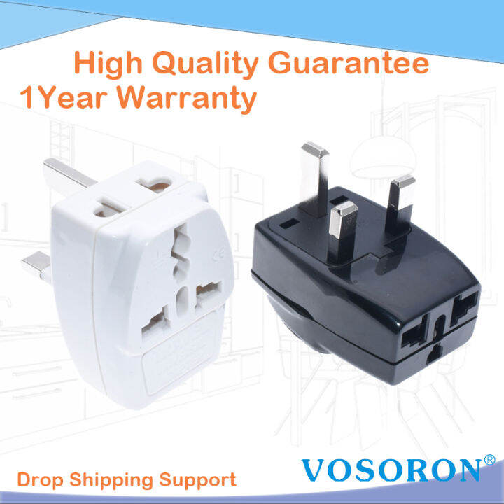 Universal 3 in 1 Plug Malaysia Singapore UK plug adapter TYPE G