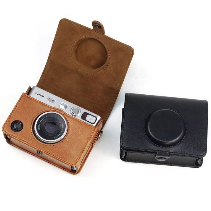 polaroid camera leather case