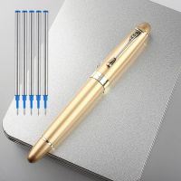 Jinhao rollerball pen luxury 450 business metal ballpoint pen writing gift pens 0.7mm black refill
