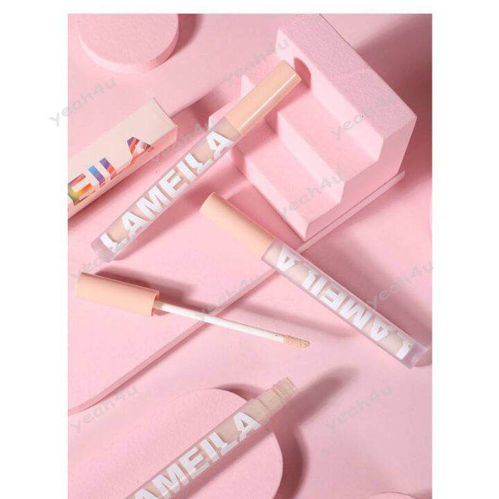 lameila-คอนซีลเลอร์-concealer-ปกปิดฝ้า-ชนิดเหลว-เนื้อแมตต์-ปกปิดแบบเรียบเนียน-ปกปิดขั้นสุด-รอยสิว-รอยแดง-กันน้ำกันเหงื่อ-ติดทนนาน