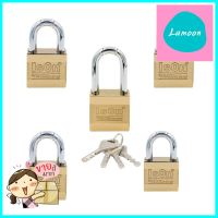 กุญแจคีย์อะไลก์ ISON 888-40/5 40 มม. แพ็ก 5 ชิ้นKEYED ALIKE PADLOCK ISON 888-40/5 40MM 5EA/SET **ทักแชทได้ค่ะ ยินดีบริการ**