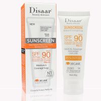 DISAAR SPF 90 + ครีมชุ่มชื้นกันแดดครีมกันแดดคลังสินค้าพร้อมครีม