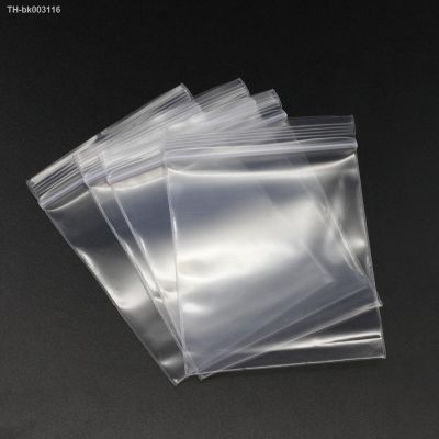 ▨┅❉ 30-100Pcs/pack 4x6/5x7/6x8/7x10cm Thick Plastic Poly Clear Bags Jewelry Packaging Lock Zipped Reclosable For DIY Jewelry Storage