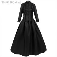 ∏∈ n4rn Vestido de princesa gótico medieval feminino vestido baile real vampiro elegante retrô e punk diabo vitoriano fantasia Natal corte