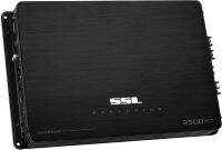 Sound Storm Laboratories EV2500M Evolution 2500 Watt, 2 Ohm Stable Class A/B, Monoblock, MOSFET Car Amplifier with Remote Subwoofer Control 2500 Watt Monoblock