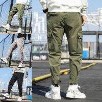 CODhuanglan212 Mens Fashion Cargo Pants Men Trousers Casual Harem Pants Plus Size Youth Student Pants Size S-5XL