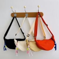 The new 2023 oblique jiaozi han edition tide female single shoulder bag purse across leisure students spot ins package -Y230520