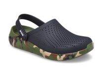 Crocs Printed Camo Clog มี9 สี รองเท้าหัวโต (Size M4-M11) ของผู้หญิงและผู้ชาย แบบมีลาย สวยโดดเด่นเหนือกว่าใคร ใส่แล้วดึงดูดสายตา ลายแปลกตาไม่ซ้ำใคร