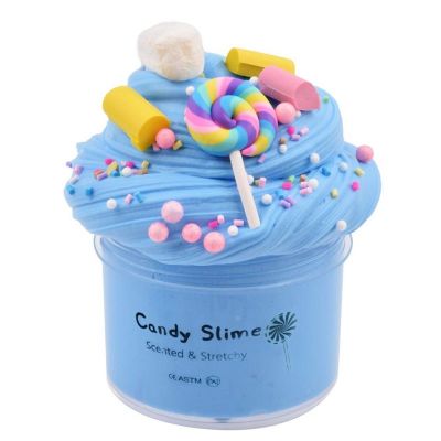【CW】 7OZ Cotton Mud Soft and Non-Sticky Foaming Children Fluffy Polymer Antistress Charms Clay