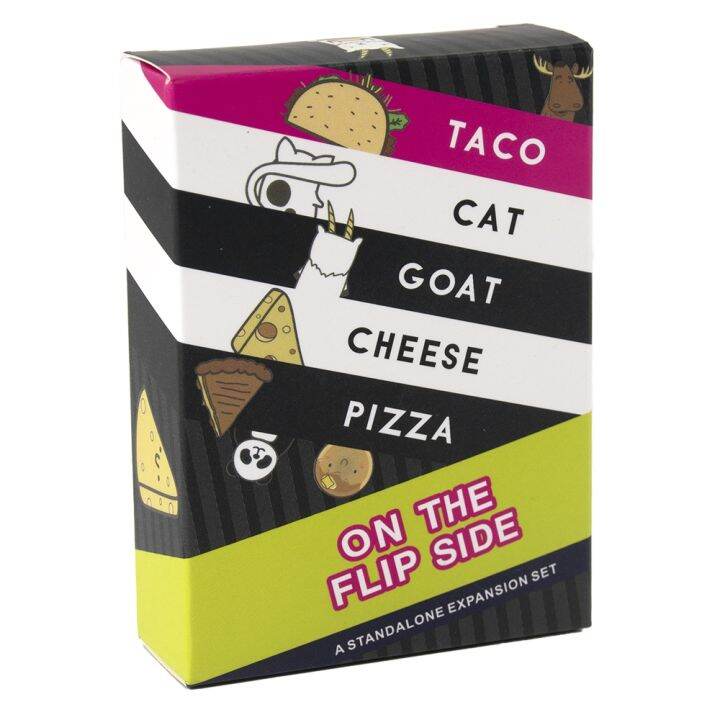 Taco Goat Cheese Pizza The Flip Side Hat Games 2023 Hot Board Game
