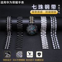 【Hot seller】 Suitable for GT3 46mm steel belt seven stainless 22mm watch3pro gt2 watch