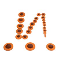 Tooyful Complete Set Of 25 Pads Alto Saxophone Pads For Yamaha Saxophone Parts Saxophone Cushion Saxophone Replacement Parts