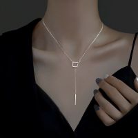 Vivienne Westwood NGBB S925 Silver Necklace Girls Light Luxury Niche Design Clavicle Chain Accessories 2023 New Hot Style Necklace High-Level Sense